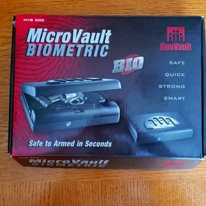 Micro vault biometric safe